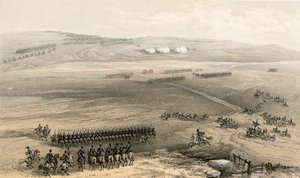 Afera kawalerii na wyżynach Bułganaka – pierwsze działo, 19 września 1854 autorstwa William Crimea Simpson