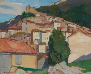 Bormes (olej na płycie) autorstwa William Crozier