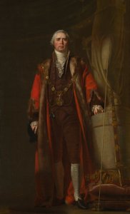 Charles Thorp jako burmistrz Dublina, ok. 1800 r autorstwa William Cuming