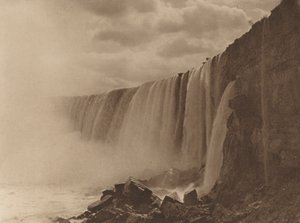Wodospad Niagara, 1899 r. (zdjęcie) autorstwa William D. Murphy
