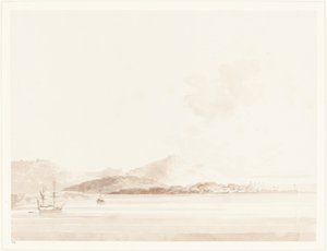 Widok w Indiach autorstwa William Daniell