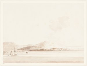 Widok w Indiach autorstwa William Daniell