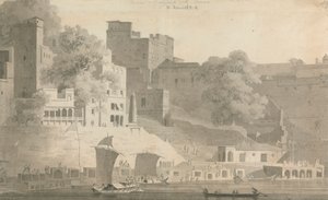 Bramha i Narsingdara Ghat, Waranasi autorstwa William Daniell
