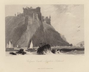 Zamek Culzean w Ayrshire w Szkocji autorstwa William Daniell
