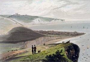 Dover, z Klifu Szekspira, Kent, 1829