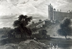 Fatehpur Sikri koło Agry, grawerowane przez R. Brandarda (grafika) autorstwa William Daniell
