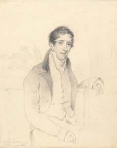 Portret artysty sportowego, prawdopodobnie WB Daniella autorstwa William Daniell