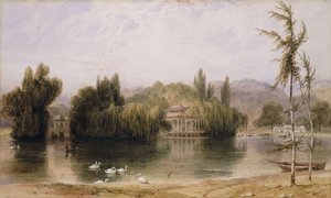 Scena na wodzie Wirginii, 1827 autorstwa William Daniell