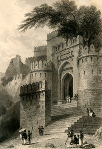 Brama Kulnhuttea, Rotas Gur, 1835. autorstwa William Daniell