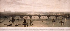 Widok Londynu od południa, 1810 autorstwa William Daniell