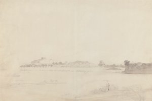 Widok Monghyr, Bihar autorstwa William Daniell