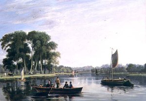 Widok na Tamizę w Richmond autorstwa William Daniell