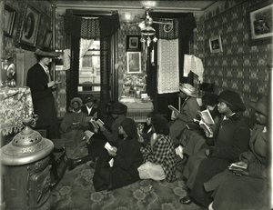 Komitet Ewangelizacyjny, pani Williams, 136 W. 99th Street, Miss Broad Teach, 1916 autorstwa William Davis Hassler