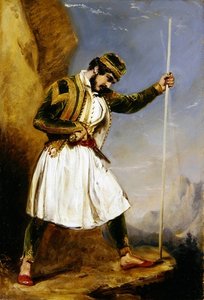 An Evzone (olej na papierze)