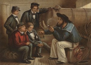 Przędza starego żeglarza (chromolitho)