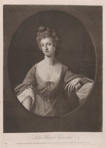 Lady Harriot Grosvenor autorstwa William Dickinson