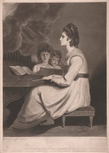 Pani Sheridan jako „św. Cecylia