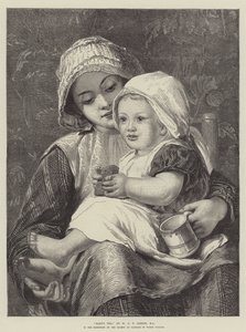 Herbata dla dziecka autorstwa William Dobson