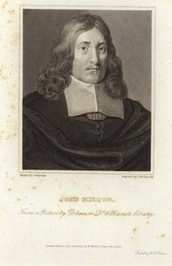 Portret Johna Miltona autorstwa William Dobson