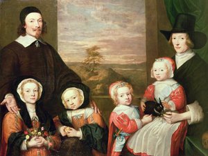 Niezidentyfikowany portret rodzinny, tradycyjnie uważany za portret Sir Thomasa Browne