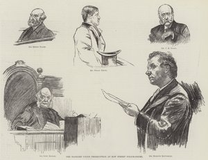 Prokuratura Hansard Union w sądzie policyjnym przy Bow Street autorstwa William Douglas Almond
