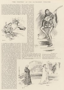 Kusiciel, w teatrze Haymarket autorstwa William Douglas Almond