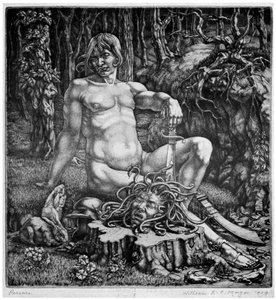 „Perseusz”, 1929 1930. autorstwa William EC Morgan