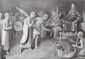 Kult Ningirsu (litografia) autorstwa William Edward (after) Wigfull