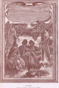Grudzień, z The Magazine of Art 1893, Cassell and Company autorstwa William Edward Frank Britten