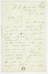 List od Williama Edwarda Frosta autorstwa William Edward Frost