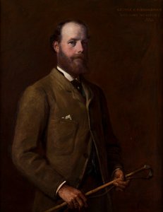 Portret George, wicehrabia Newport, później 4. hrabia Bradford (1845-1915), ok. 1880 (olej na płótnie) autorstwa William Edward Miller