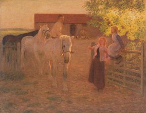Stara Brama, ok. 1896 (olej na płótnie) autorstwa William Edward Stott