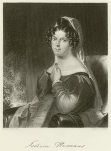 Felicia Hemans autorstwa William Edward West