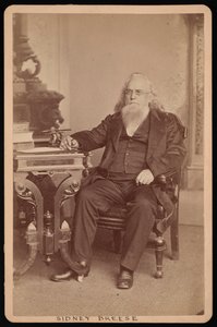 Portret Sidney Breese 1800-1878, przed 1878 rokiem. autorstwa William Emory Bowman
