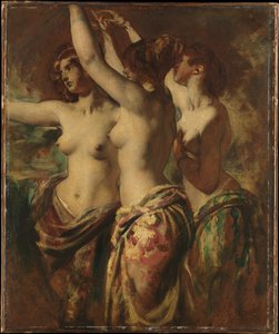 Trzy Gracje autorstwa William Etty