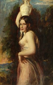 The Water Carrier (olej na tartaku)