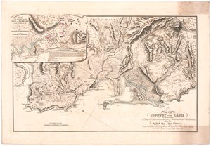 Mapa Kadyksu autorstwa William Faden