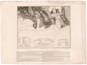 Plan Ste. Lucie autorstwa Fadena autorstwa William Faden