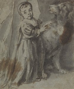 Karol II jako dziecko autorstwa William Faithorne