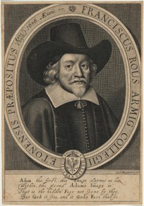 Francis Rous autorstwa William Faithorne