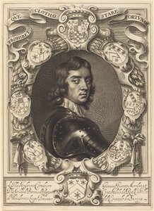 John Mordaunt, wicehrabia Mordaunt autorstwa William Faithorne after Robert Walker