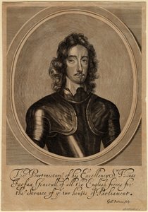 Thomas Fairfax, 3. Lord Fairfax z Cameron, 1645 r autorstwa William Faithorne the Elder