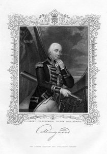 Cuthbert Collingwood, 1. baron Collingwood, brytyjski admirał Royal Navy, XIX wiek.