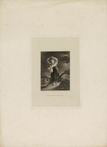 Burza z piorunami autorstwa William Finden