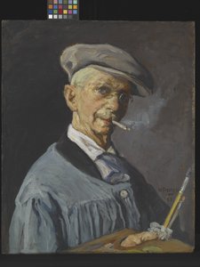 Malarz (olej na płótnie)