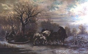 Zimowa przejażdżka autorstwa William Foster