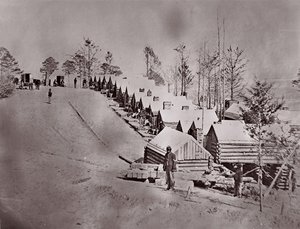 Lądowanie na Broadwayu, rzeka Appomattox, 1864.