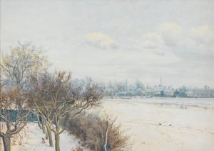 Zima w dolinie Ouse, 1891