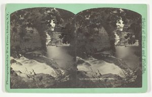 Forest Falls z góry, wąwóz Itaka, koniec XIX wieku. autorstwa William Frear
