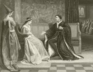Zaloty króla Henryka V autorstwa William Frederick Yeames